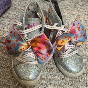 Jojo siwa sneakers. Kids size 14.